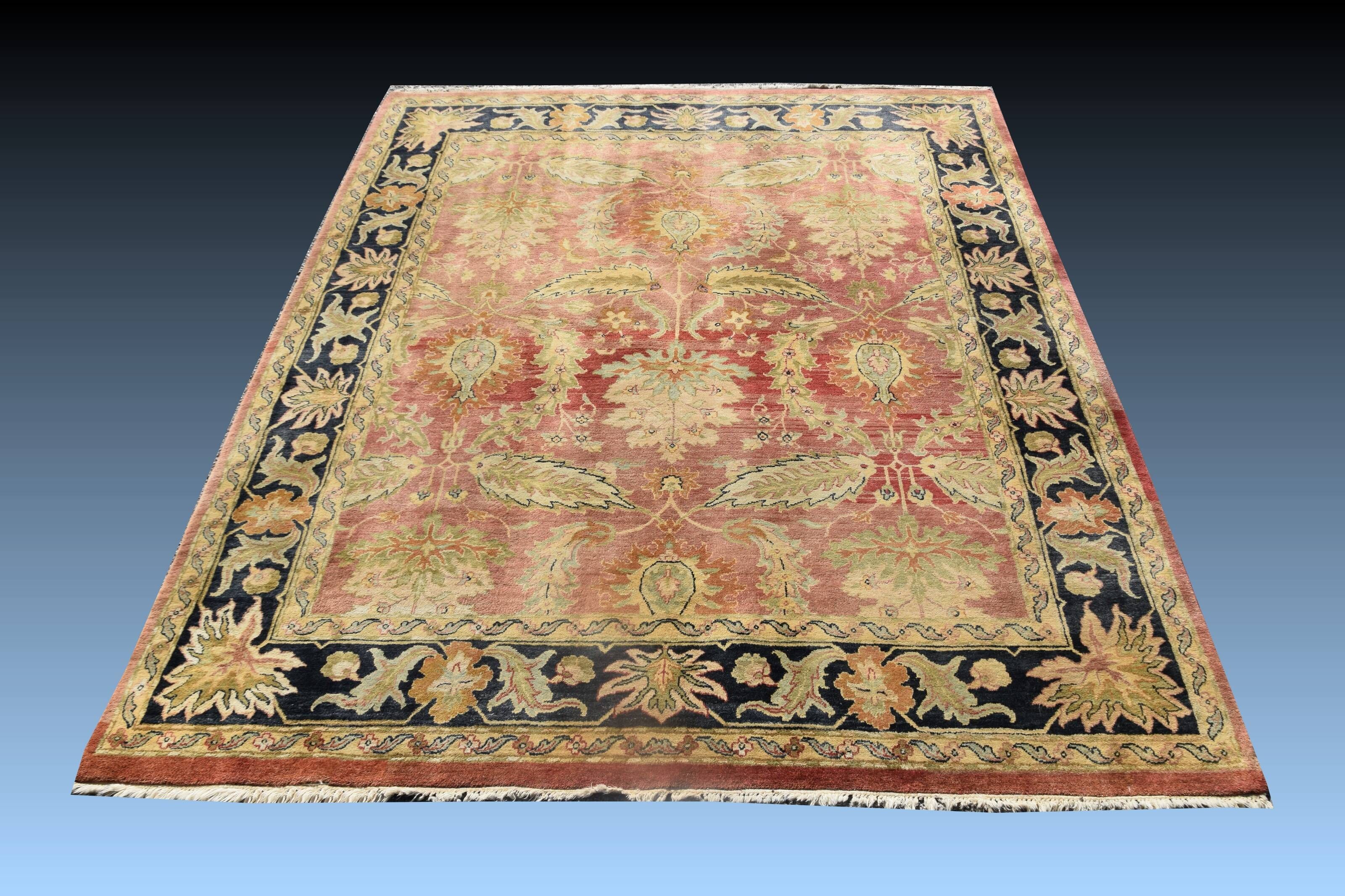 Afghan Ziegler rug, handmade in wool: 305x250 cm