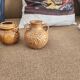 Lot de 5 mini vases pichets rétro en céramique émaillée 