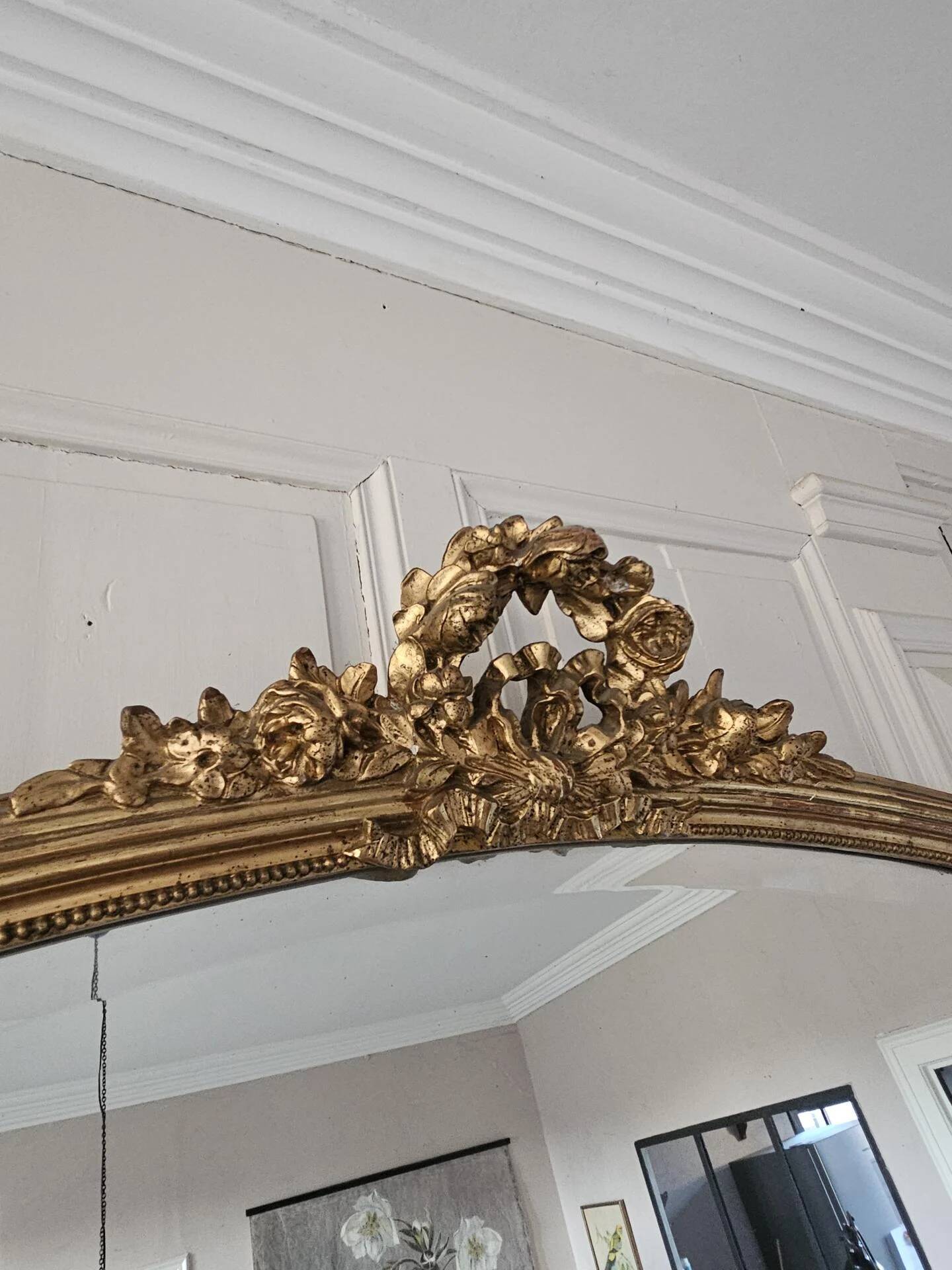 Large fireplace mirror