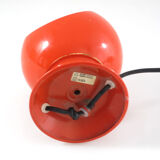 Abo Randers original scandinavian vintage red magnet bedside Ball Lamp