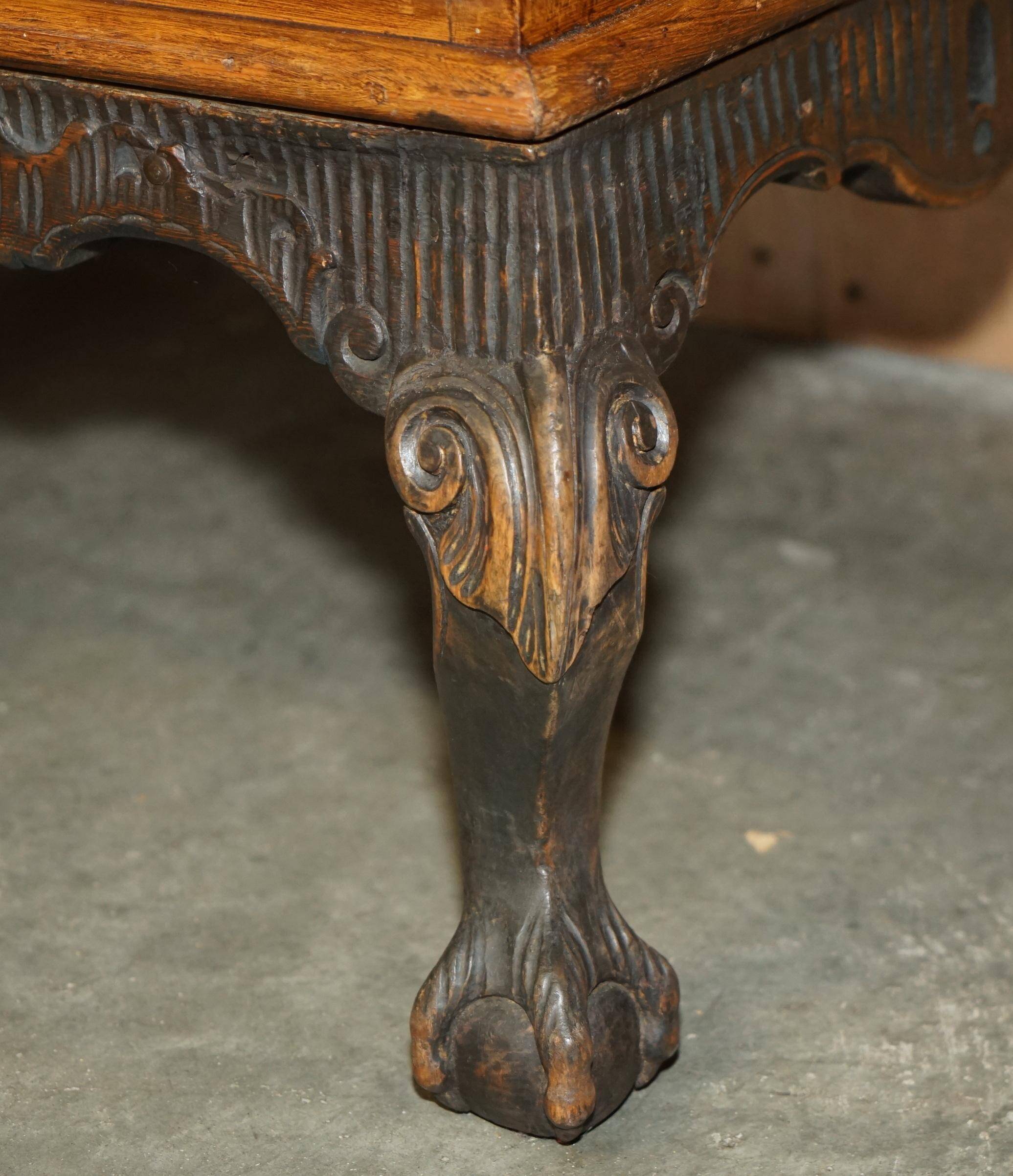 Commode campagne polychrome 1778 en bois style George III