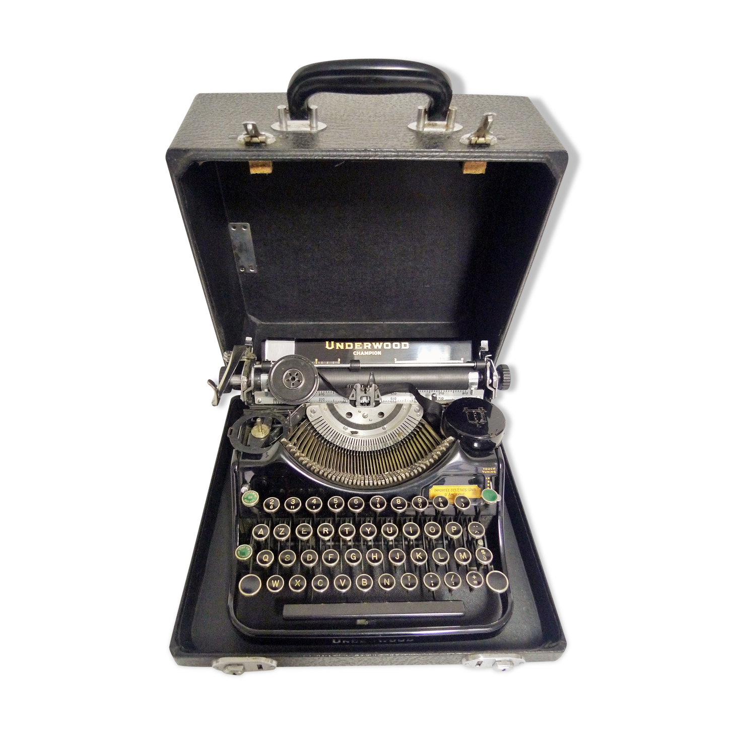 Underwood typewriter writing machine