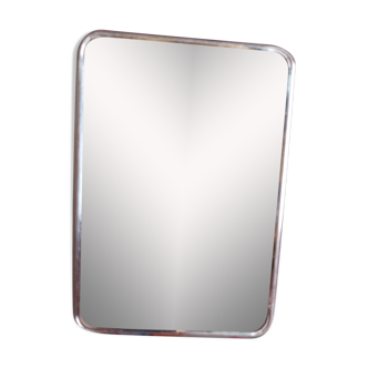 Vintage old barber mirror