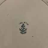 Set of 2 round dishes Terre de Fer XIXth "Madrid"