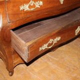 Eighteenth-century walnut tomb commode.