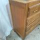 Pretty chest of drawers with 4 compass-legged oak veneer drawers