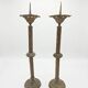 Pair of old candlesticks