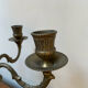 Brass candle holder