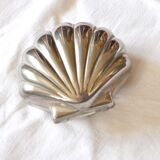 Boite à bijoux vintage en forme de coquille St Jacques - écrin Coquillage