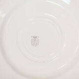 Set of 8 flat plates "earthenware of rocks"