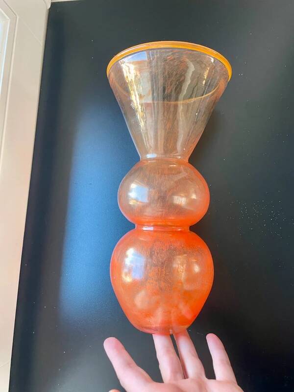 Vase signed A. Gray 1994