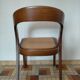Baumann chairs model Scandinavian gondola wood and canning