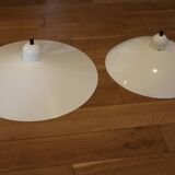 Suspension sce métal laqué blanc