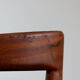 Serie de 5 chaises scandinaves teck 1960