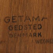 Oak bench, Danish design, 1960s, designer: Hans J. Wegner, manufacturer: Getama