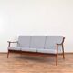 Canapé Mid-Century danois en teck par Arne Hovmand-Olsen pour Mogens Kold, années 1960.