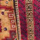 Old carpet turkmen belutch 100x186 cm