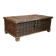 Coffre bas indien en bois et fer