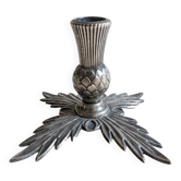 Silver pineapple candle holder