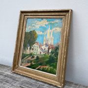 Tableau de Bayonne huile basque
