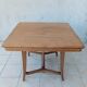 Vintage style Art Nouveau oak table