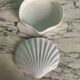 Heinrich white porcelain shell box