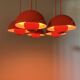 Verner Panton chandelier Flowerpot lamp