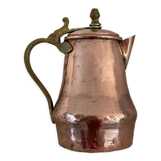 Bouilloire cuivre et bronze