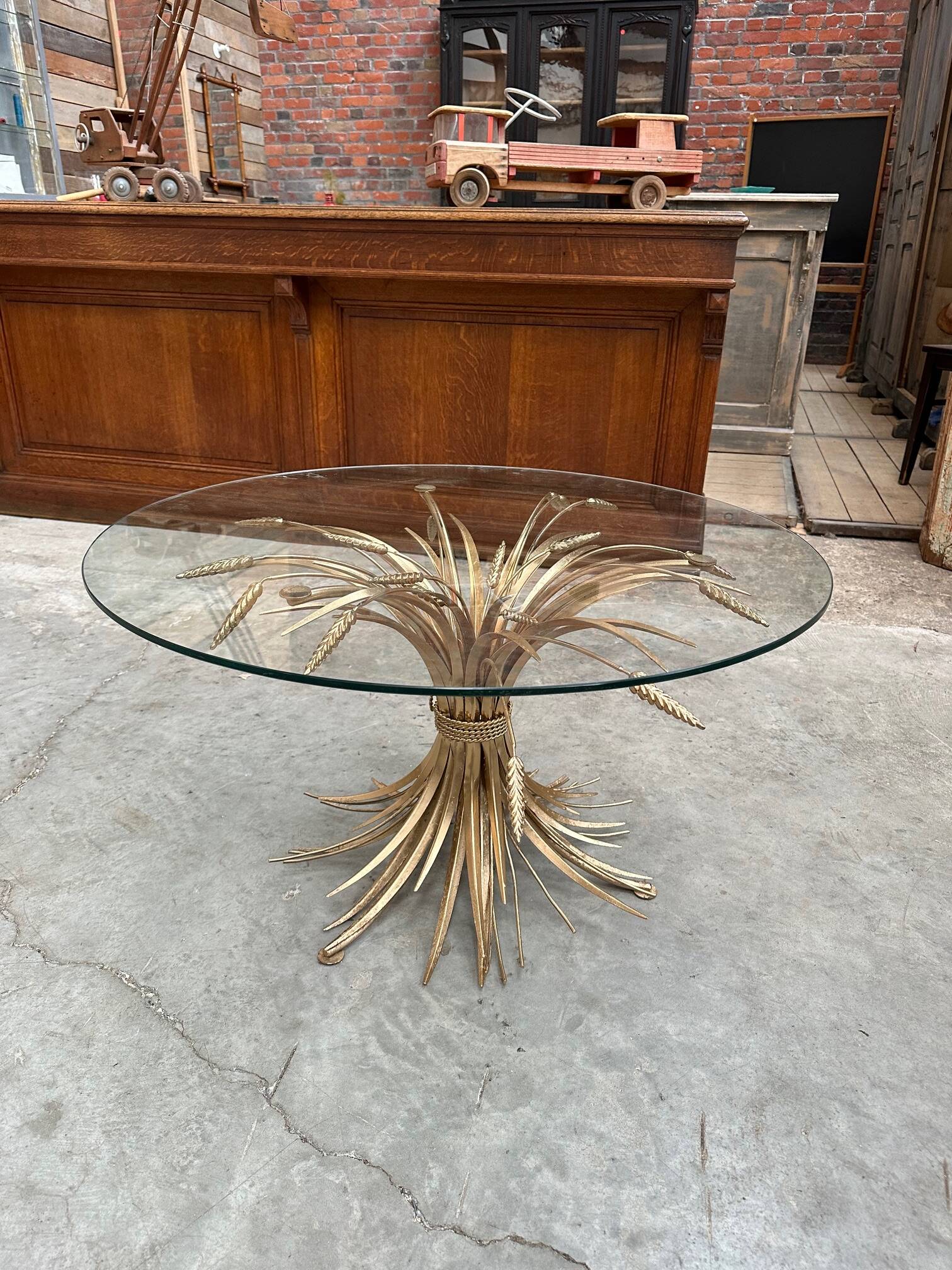 “Coco Chanel” wheat ear coffee table