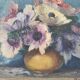 Peinture l'huile sur une toile par Auguste Kind