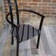 Set of 4 Italian design armchairs from the 80s