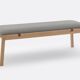 Wooden bench
