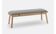 Wooden bench