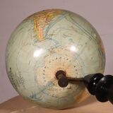 Terrestrial globe by J. Forest from the early 20th century