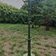 Porte-manteaux perroquet en rotin vert