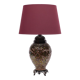 Ceramic and Bronze Table Lamp, 1960s England