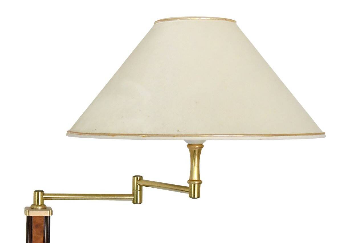 Lampadaire liseuse à bras articulé de Robert De Schuytener