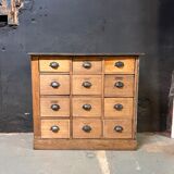 Haberdashery craft cabinet with 12 drawers