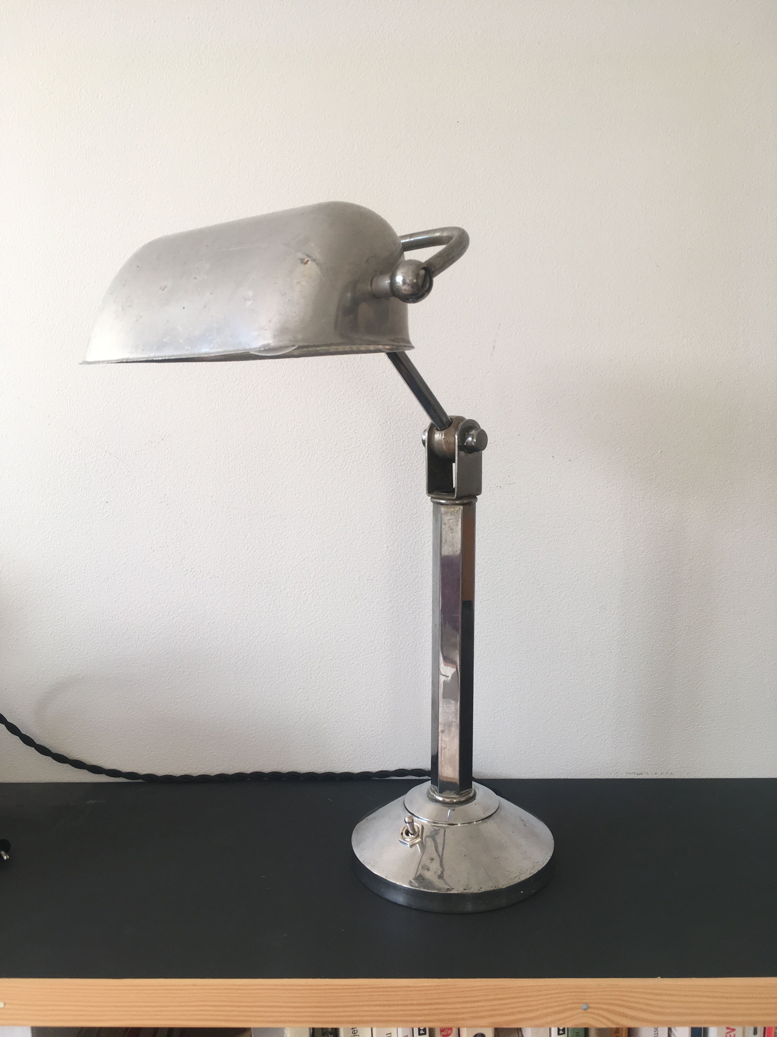 Old notary lamp