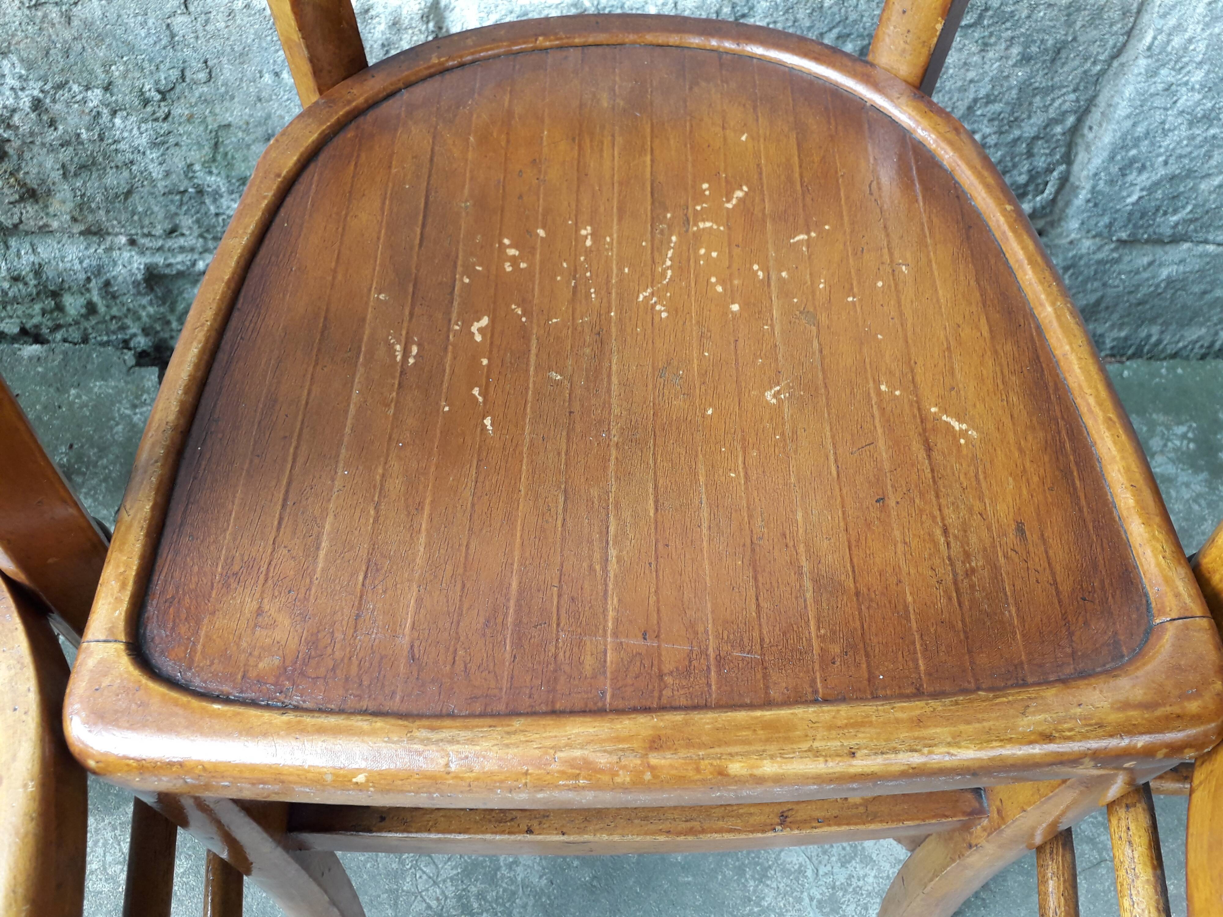 Set de 6 chaises bistrot Luterma