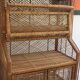 Rattan and woven wicker library