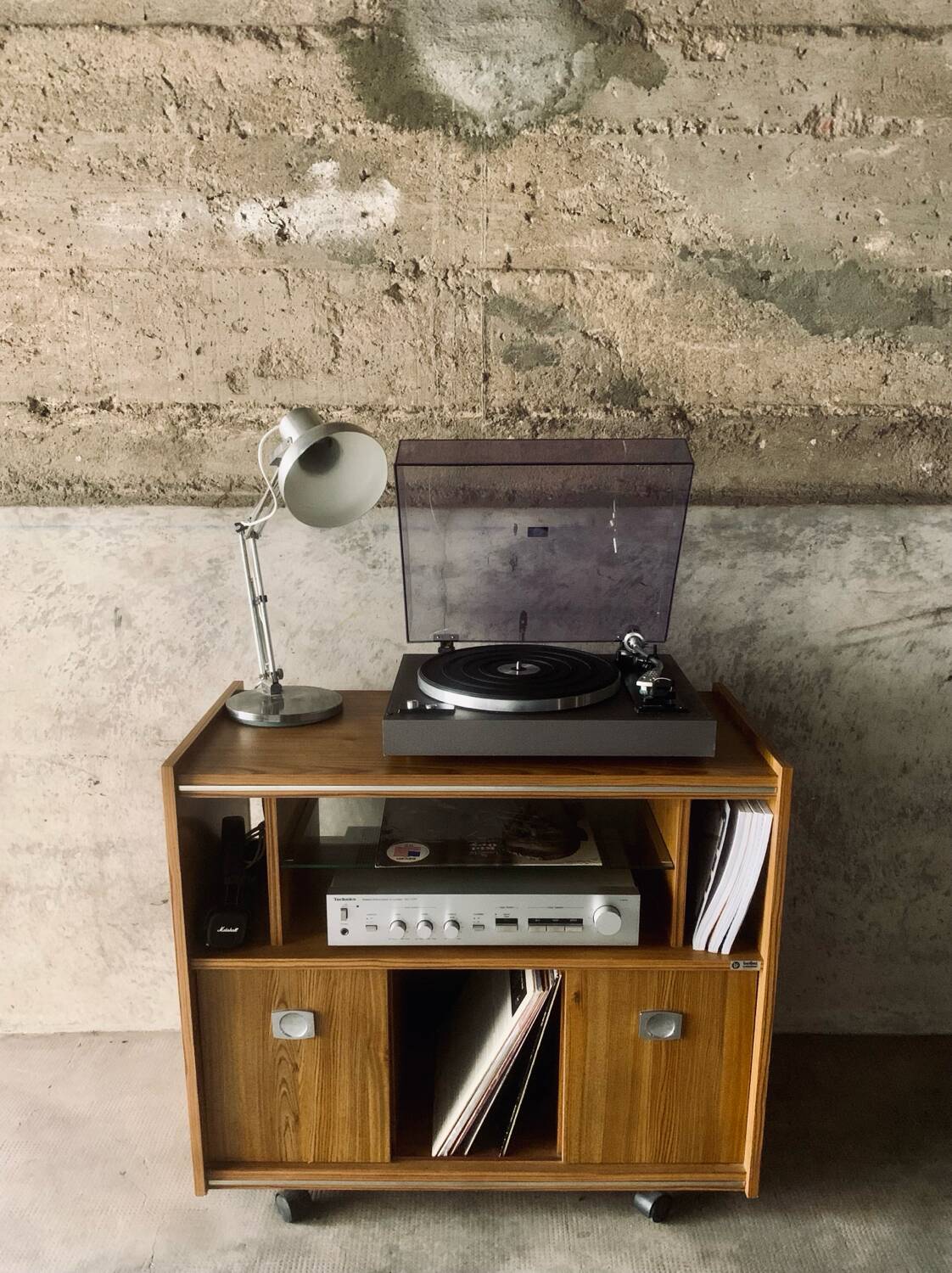 Vintage “Berlioz” hi-fi cabinet
