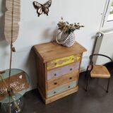Small bohemian chest of drawers