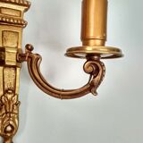 Bronze wall sconce Napoleon III style