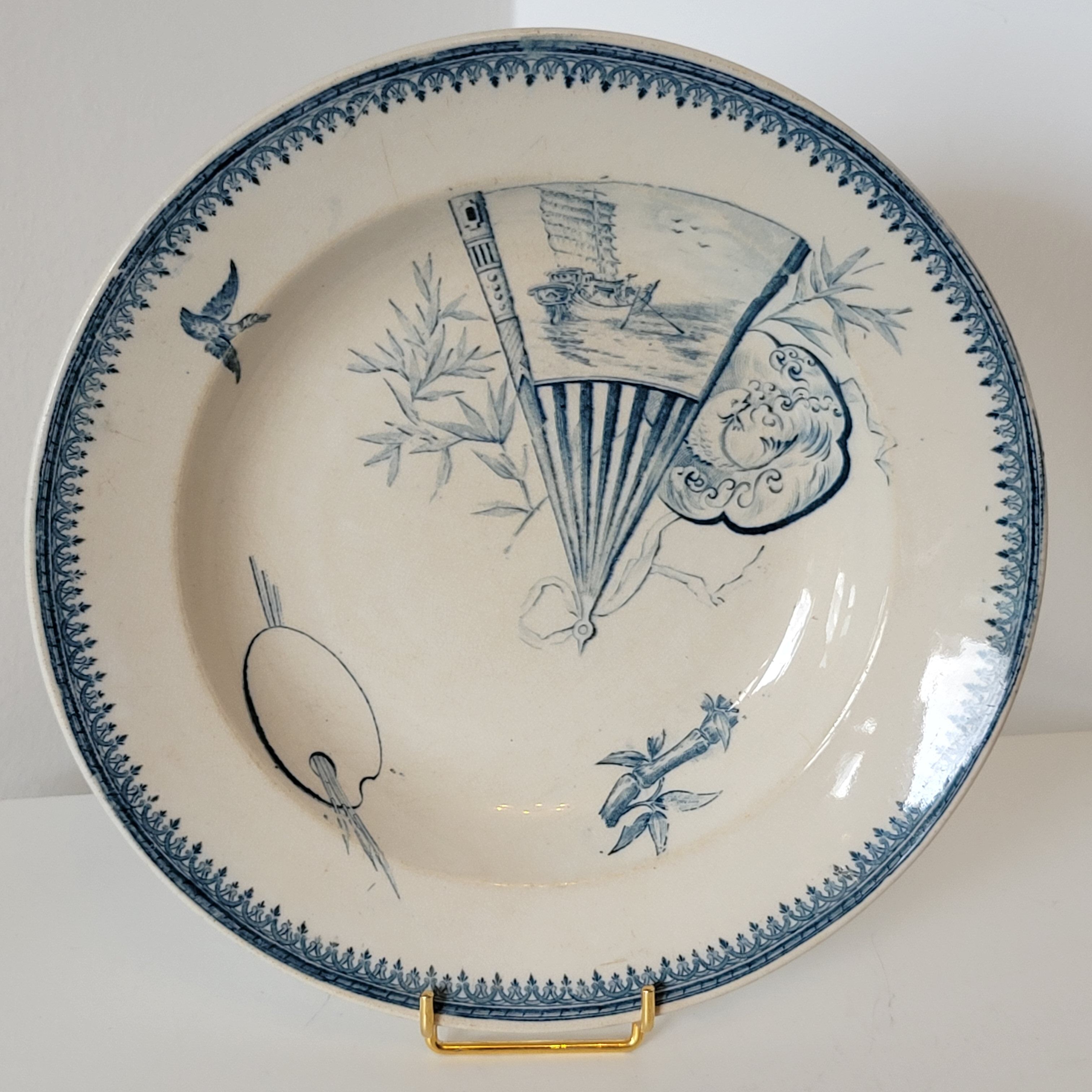 Assiettes A la ville de St Denis Paris nouveautés