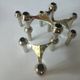 Set of Four Sculptural, Stackable Candle Holders Stoffi & Nagel for BMF Nagel