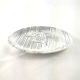 Oval serving dish, butter dish, Niderviller, 1970s
