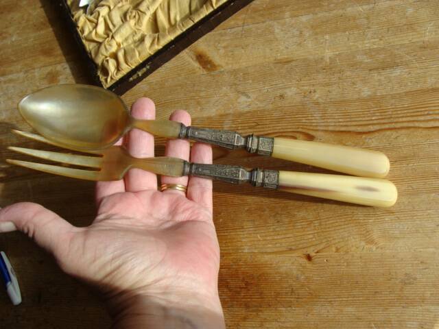 Couverts de service art déco / La Samaritaine