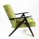Fauteuil Vintage Modèle B-310 Vert Olive, 1970