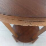 round Art Deco side table